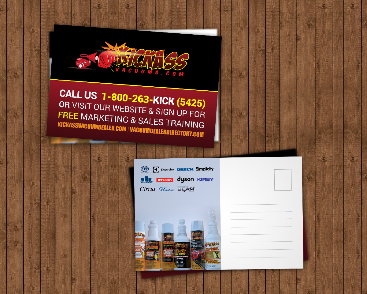 Flyer Design by chandrayaan.creative for KickAssVacuums.com | Design #15521819