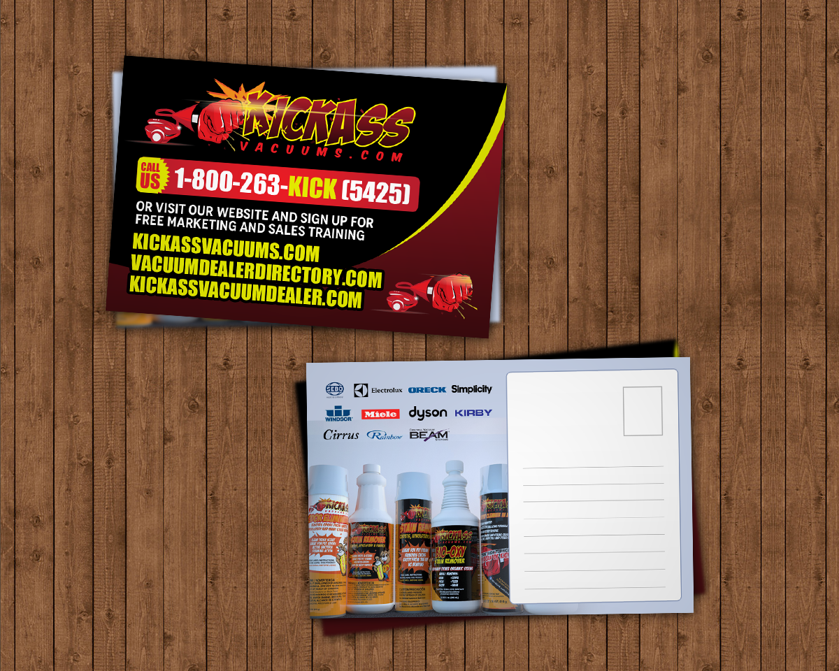 Flyer Design by chandrayaan.creative for KickAssVacuums.com | Design #15549205