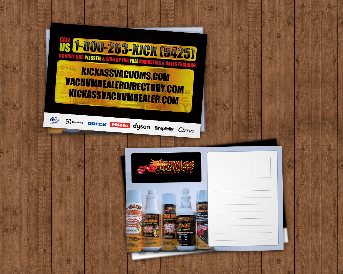 Flyer Design by chandrayaan.creative for KickAssVacuums.com | Design #15549207