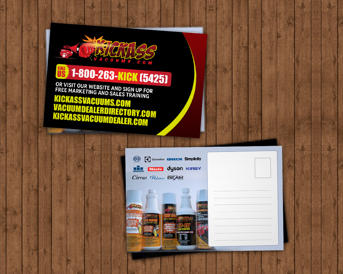 Flyer Design by chandrayaan.creative for KickAssVacuums.com | Design #15549208