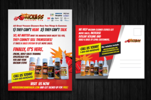 Flyer Design by OwnDesign for KickAssVacuums.com | Design: #15526754