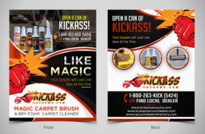 Flyer-Design von SD WEBCREATION für KickAssVacuums.com | Design #15540651