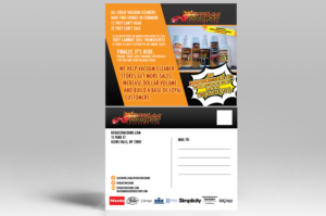 All Great Vacuums Sales Postcard | Flyer Design by Luniere Designs