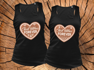 Girls or boys BFF T-Shirts with a new slogan | T-shirt Design by Whitebread