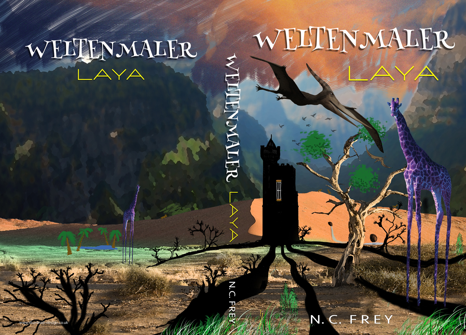 Book Cover Design by illuminati-design for Frau | Design #15723897