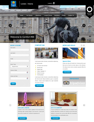 Web Design by Tariq Shamim for Booking Whizz Limited | Design: #2626745