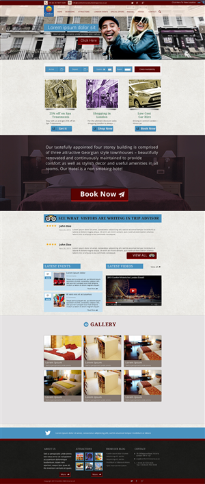 Web Design by Pixie Vyn for Booking Whizz Limited | Design: #2653655