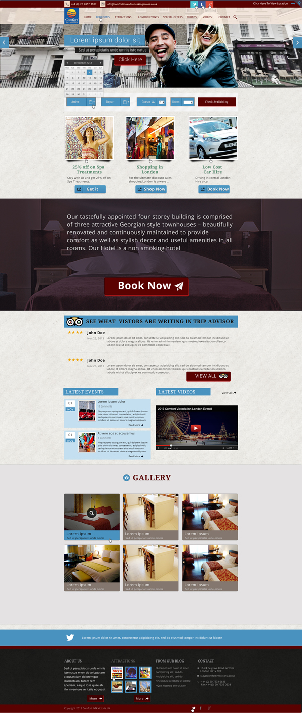 Web Design by Pixie Vyn for Booking Whizz Limited | Design #2653660