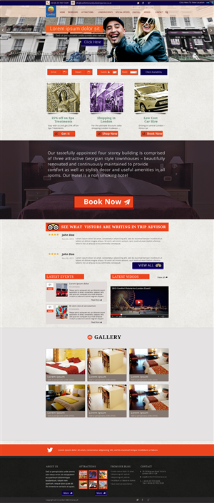 Web Design by Pixie Vyn for Booking Whizz Limited | Design: #2658096