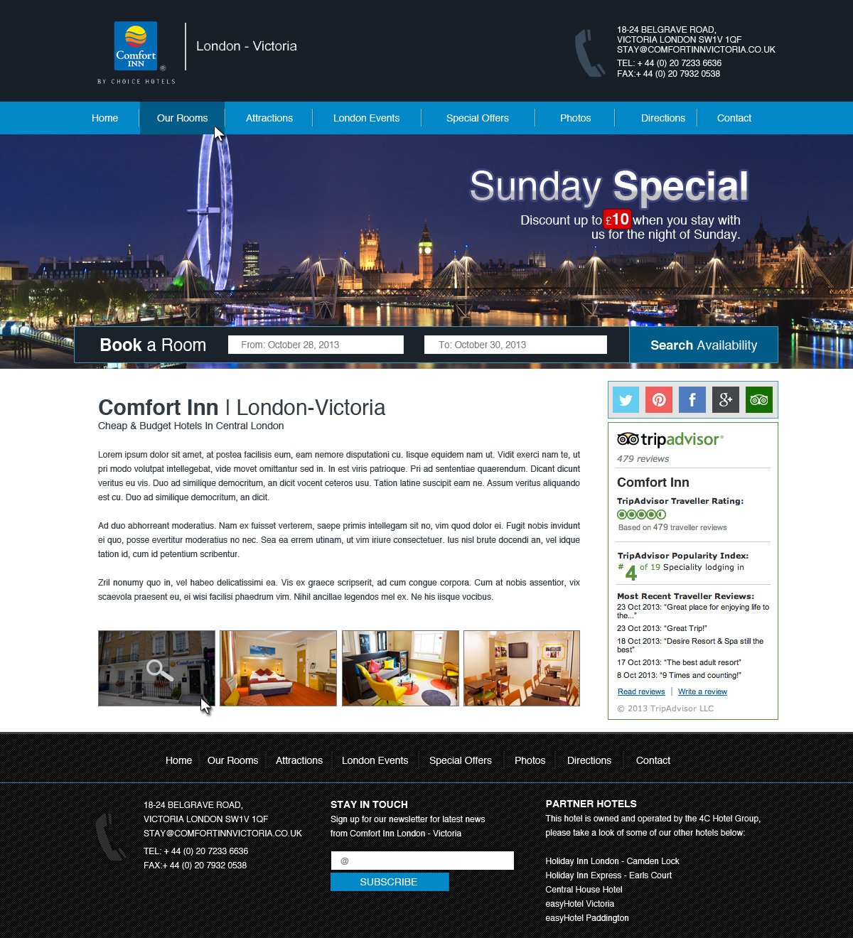 Web Design by  Jorch for Booking Whizz Limited | Design #2596761