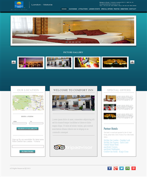 Web Design by  Webartist for Booking Whizz Limited | Design: #2637587