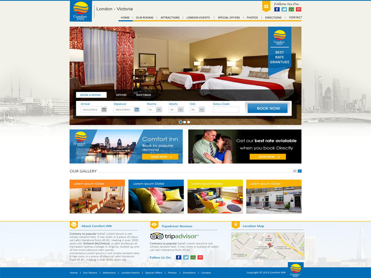 Web Design by dreamwebcraft for Booking Whizz Limited | Design #2599964