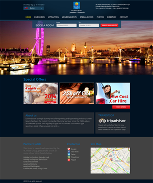 Web Design by the-lion-king for Booking Whizz Limited | Design: #2599418