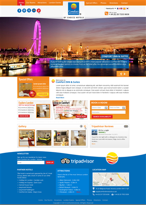 Web Design par Sbss pour Booking Whizz Limited | Design : #2683105