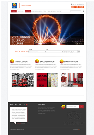 Web Design by LuCa for Booking Whizz Limited | Design: #2687755