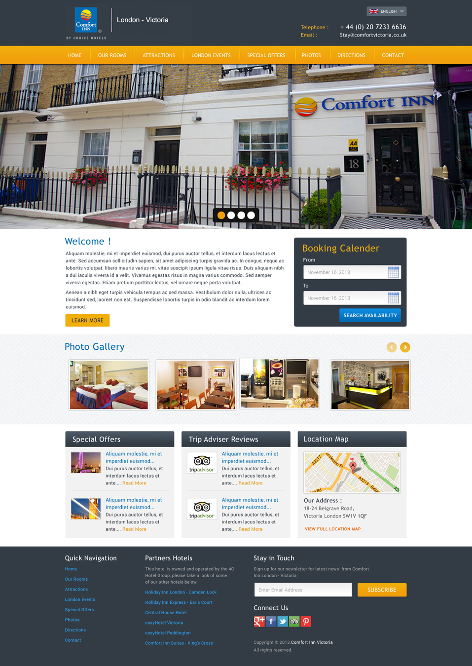 Web Design by Atom for Booking Whizz Limited | Design #2676219