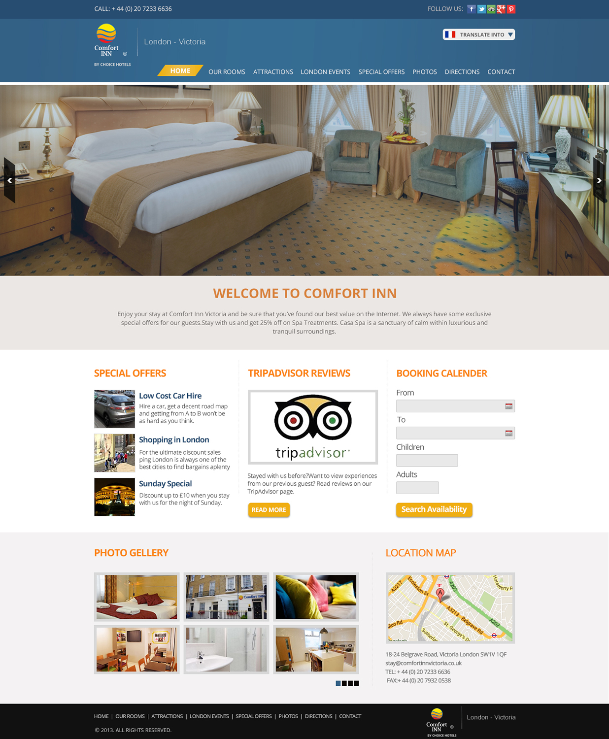 Web Design by TechWise for Booking Whizz Limited | Design #2614218