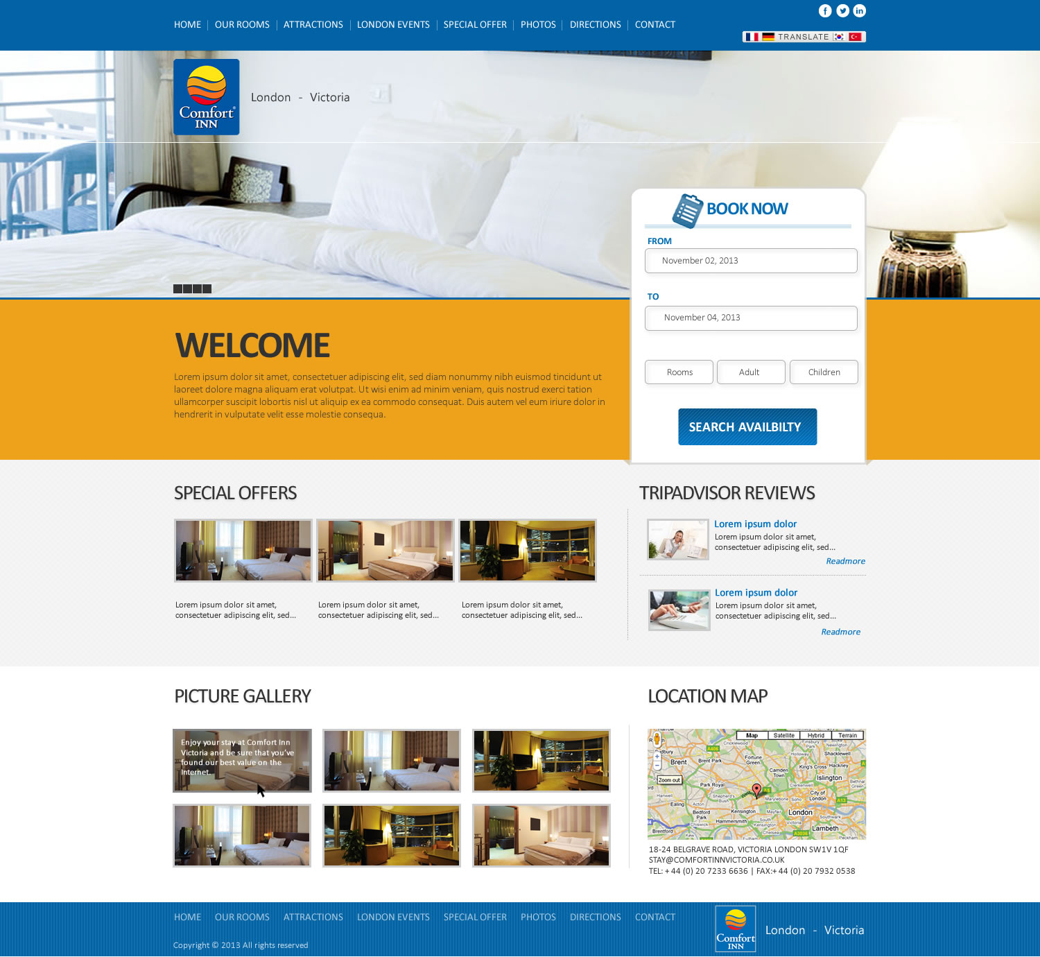 Diseño Web por TechWise para Booking Whizz Limited | Diseño #2614220