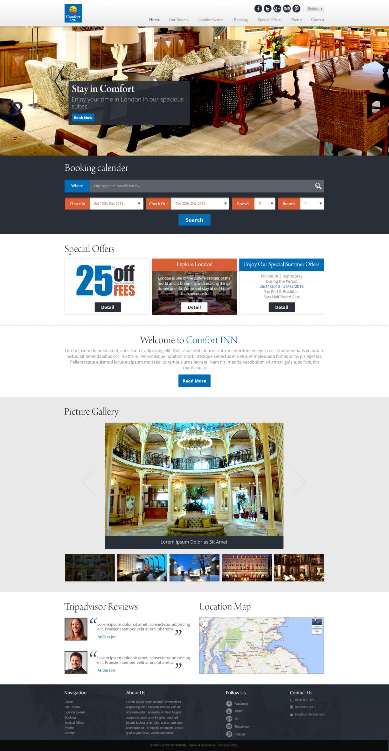 Web Design by TechWise for Booking Whizz Limited | Design #2619555