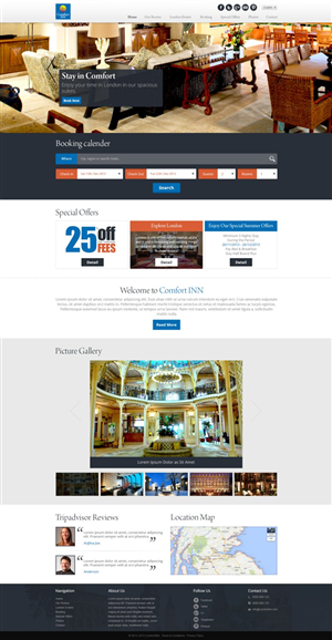 Web Design by TechWise for Booking Whizz Limited | Design: #2619555