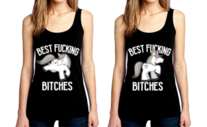 Best Fucking Unicorns BFF T-Shirts | T-shirt Design by wendyRV