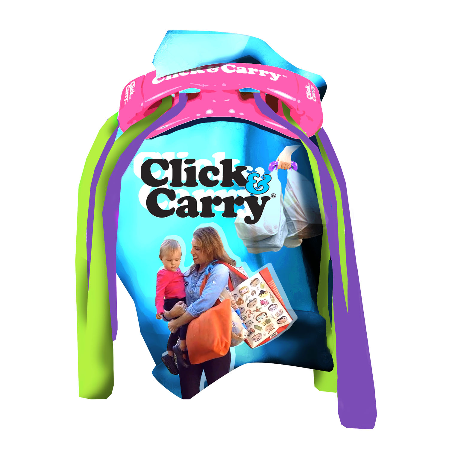 Packaging Design by aklinnertz 2 for Click & Carry, Inc. | Design #15580923