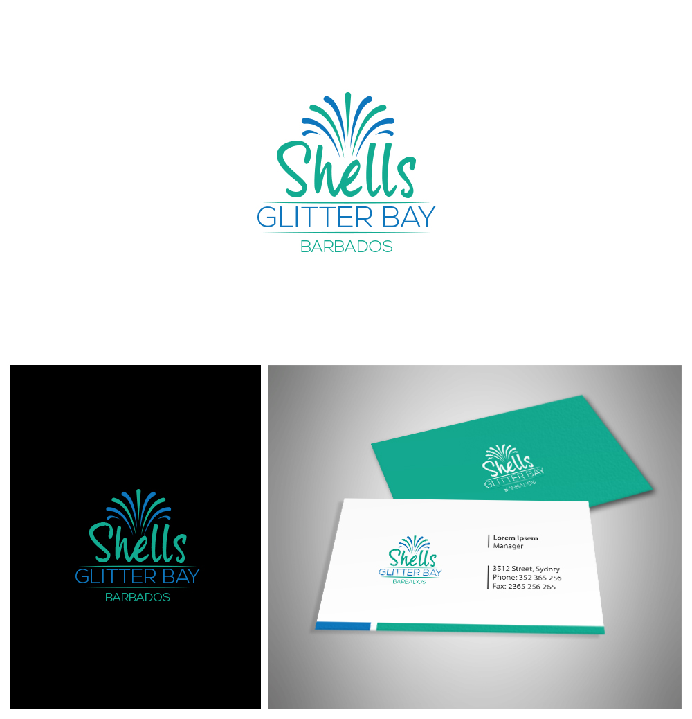 Logo Design by Deziners Zone for Shells, Glitter Bay ,Barbados | Design #15722578
