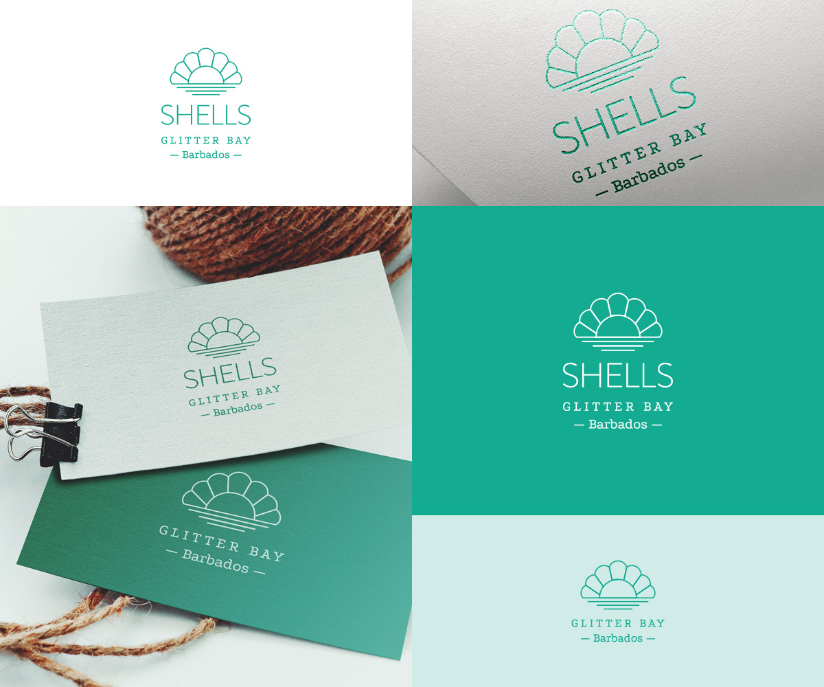 Logo Design by Greedin for Shells, Glitter Bay ,Barbados | Design #15731965