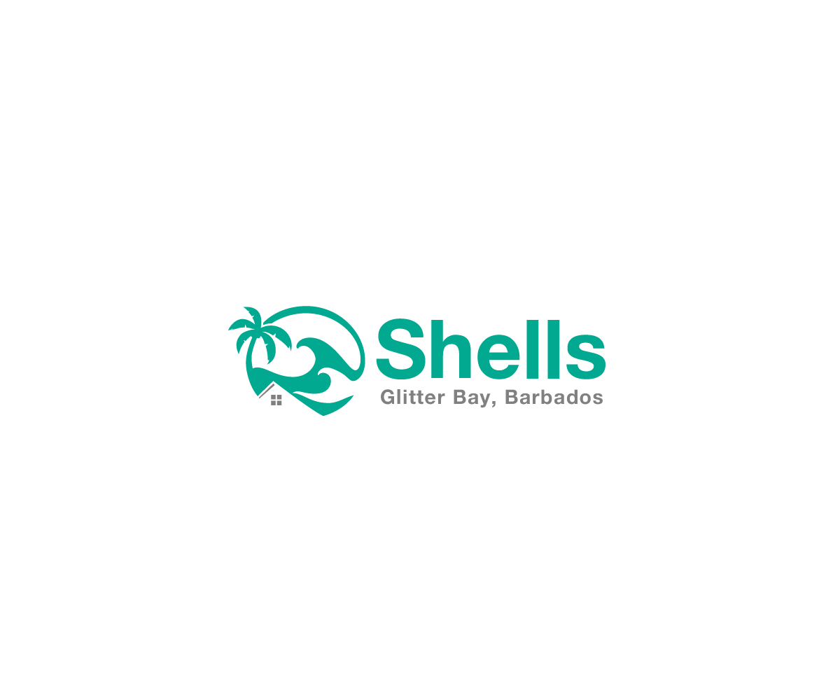 Logo Design by abeanul27 for Shells, Glitter Bay ,Barbados | Design #15695756