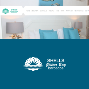  Shells , Glitter Bay,  Barbados       | Logo Design by logopedia