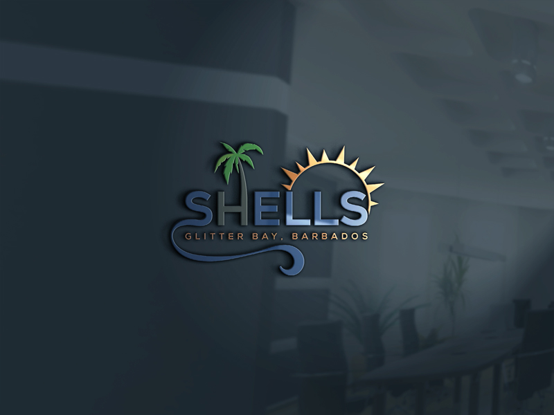Logo Design by IconicEcho for Shells, Glitter Bay ,Barbados | Design #15713412