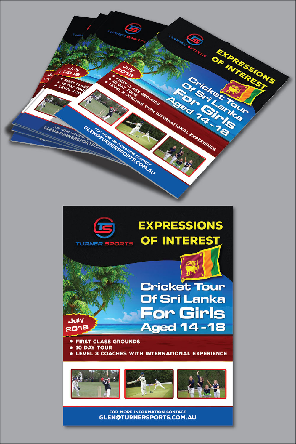 Flyer Design by Deziners Zone for Stirling Sports | Design #15561197