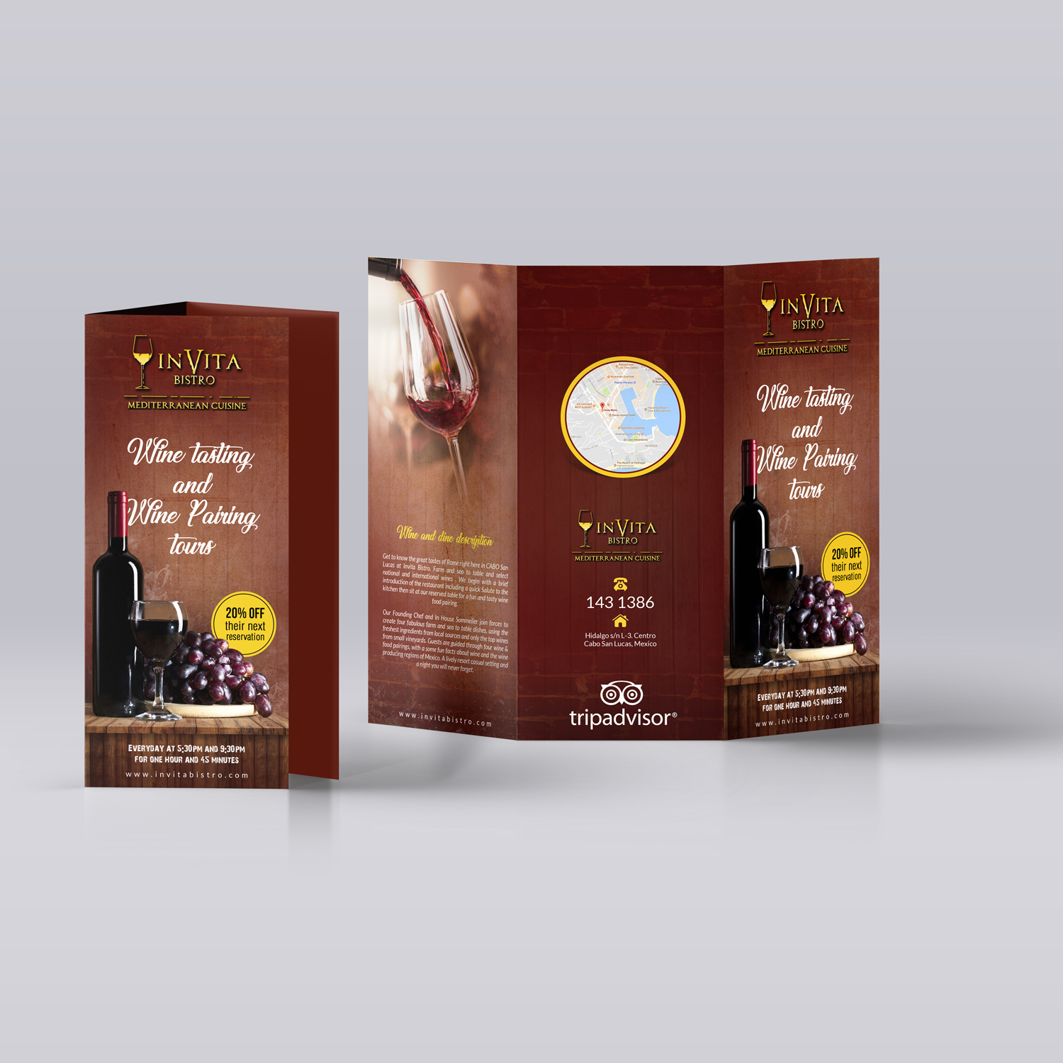 Flyer Design by debdesign for Cabo escape tours | Design #15543113