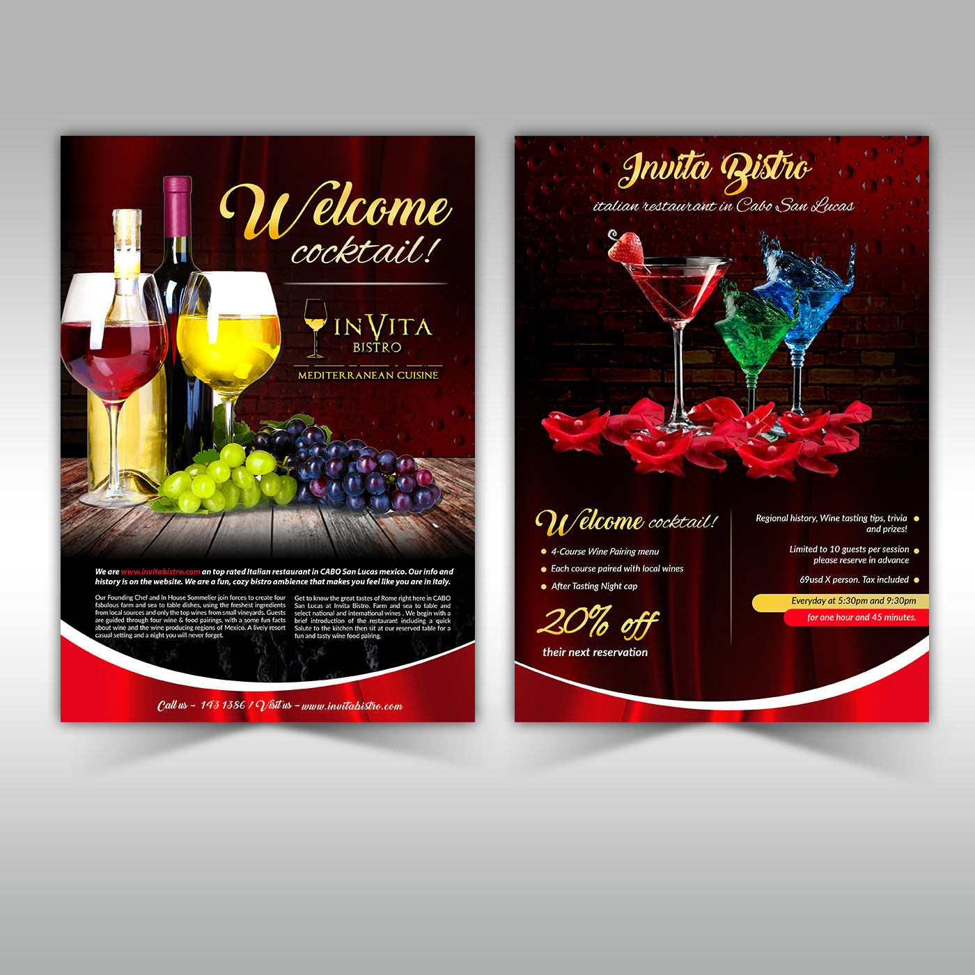 Flyer Design by SAI DESIGNS for Cabo escape tours | Design #15627337