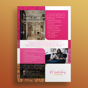 Canterbury Farm Promotional Leaflet | Flyer Design by dede_dwiyansyah
