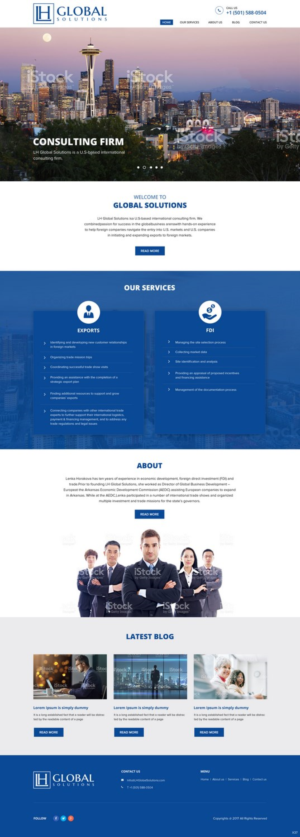 Wordpress Design by pb for this project | Design: #15555588