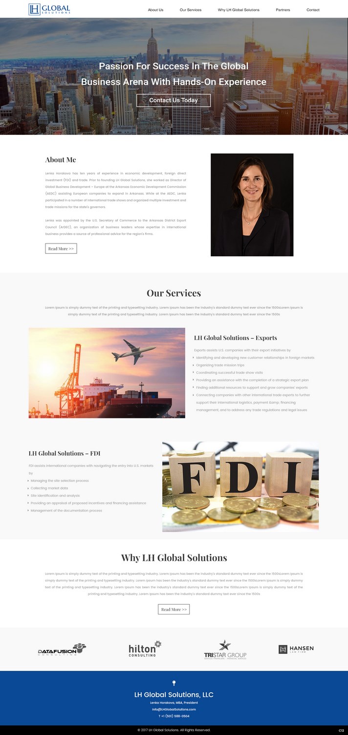 Wordpress Design by pb for this project | Design #15555609