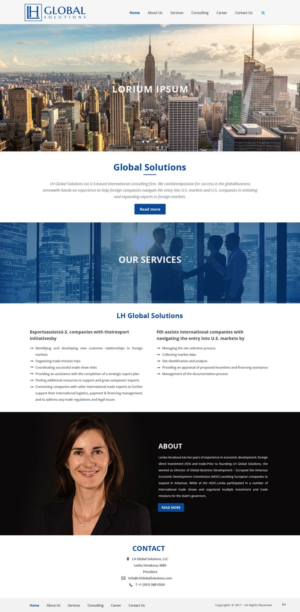 Wordpress Design by pb for this project | Design: #15558949