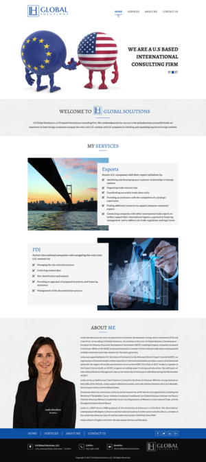 International Business Consulting Company Website | Diseño Wordpress por Sbss