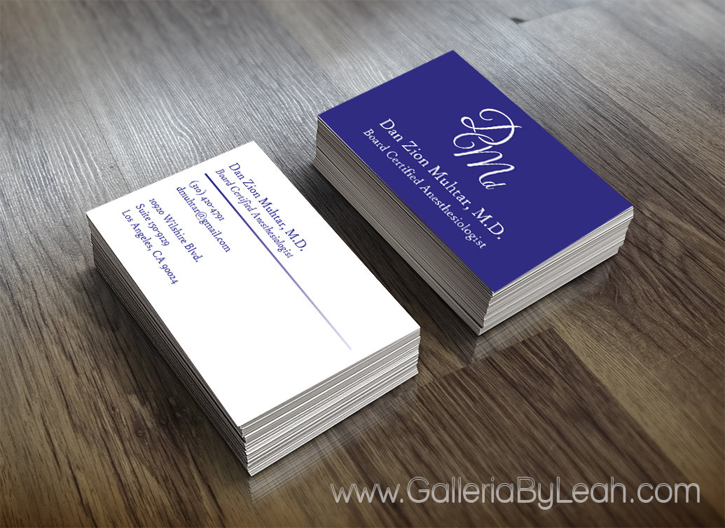 Business Card Design by galleria.by.leah for this project | Design #2618651