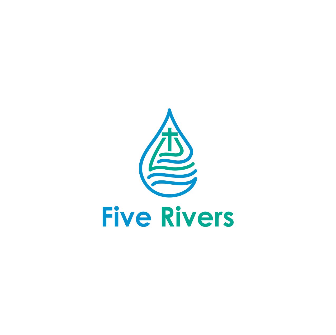 Logo Design by creative.bugs for Five Rivers Baptist Network | Design #15554040