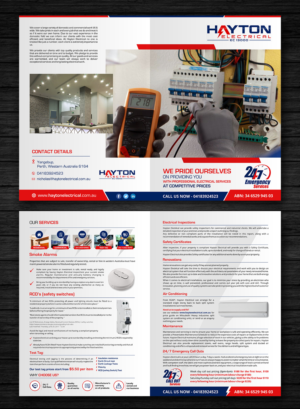 broucher for electrical contracting buisness | Design de Brochure par ecorokerz