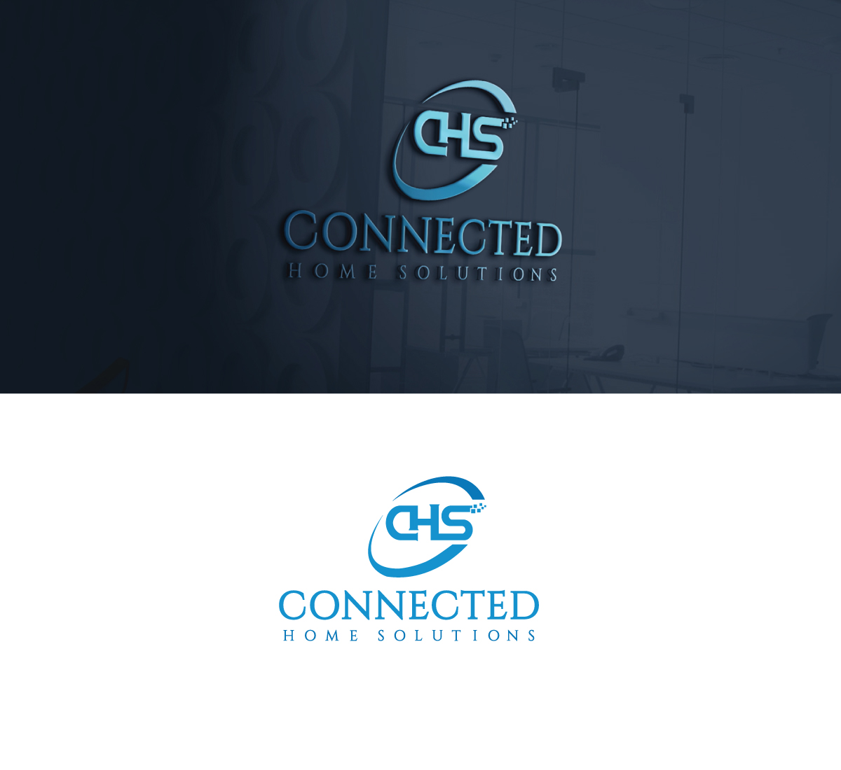 Logo Design by HAS for Connected Home Solutions | Design #15644524