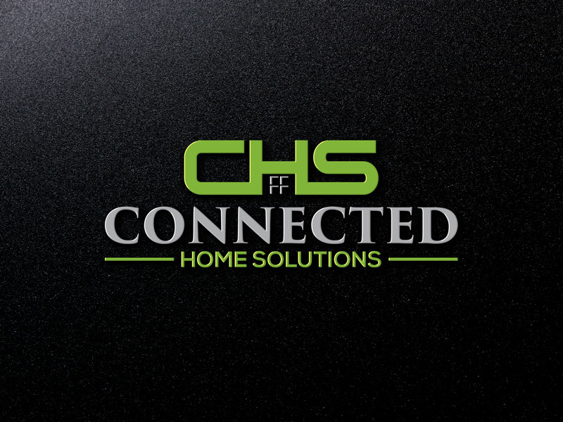 Logo Design by solzar design for Connected Home Solutions | Design #15643240