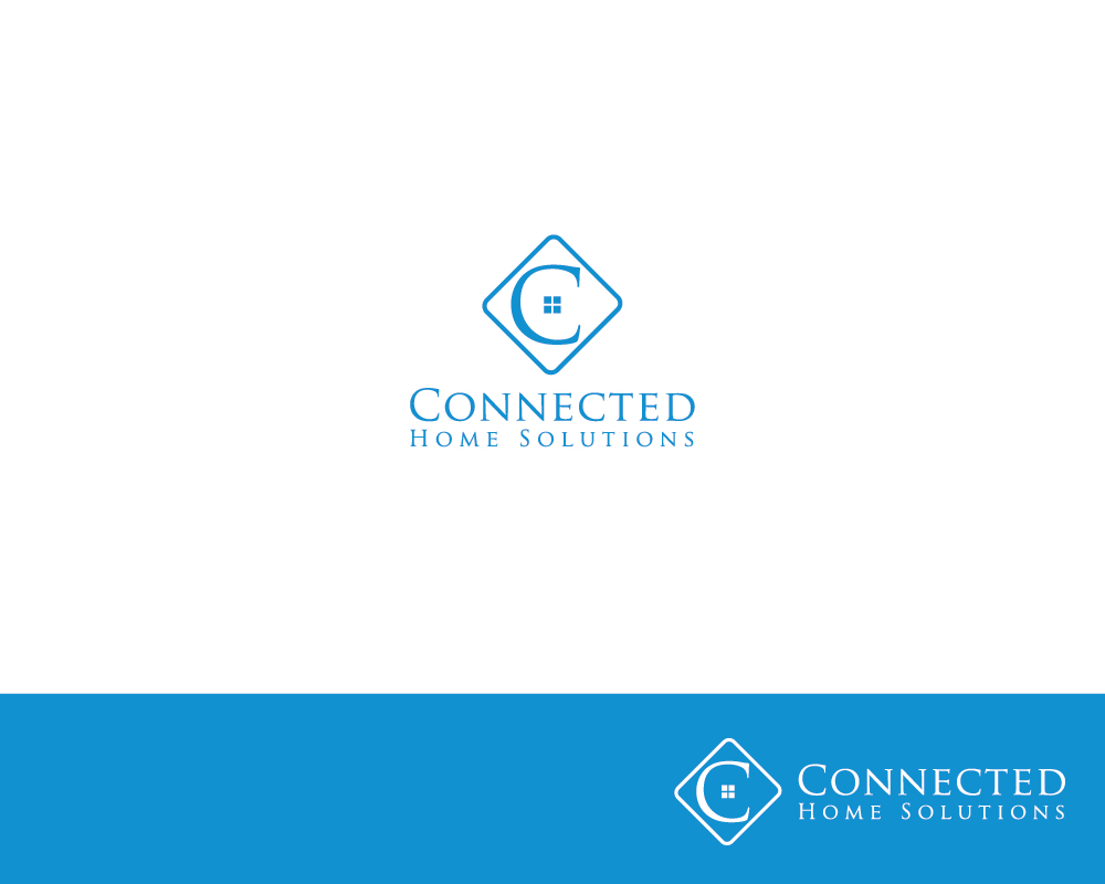 Logo Design by Black_idea for Connected Home Solutions | Design #15555433