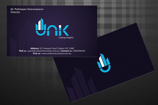 Business Card Design by Nithin Viswanathan for this project | Design #2633958