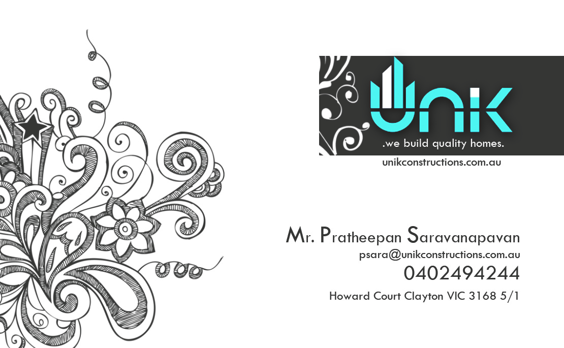 Business Card Design by dharshan daron for this project | Design #2636933
