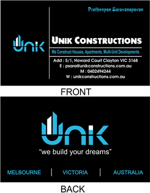 Business Card Design by Ankur Grover for this project | Design: #2640001