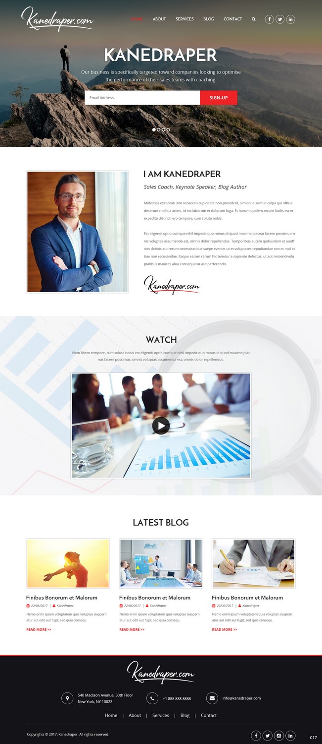 Web Design by pb for this project | Design #15555568