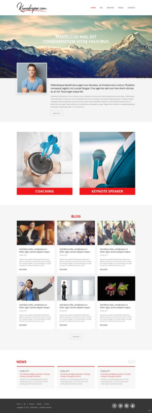Web Design by pb for this project | Design: #15555570